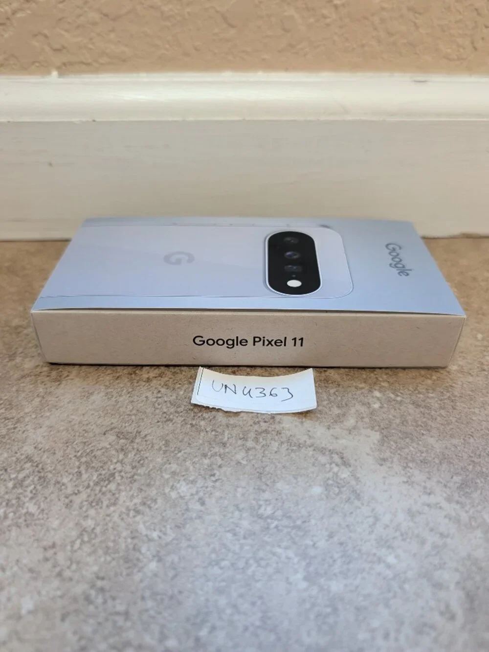 Google Pixel 11 256GB 12GB RAM Frost 6.3in OLED 48MP Cam Tensor G6 Sealed New